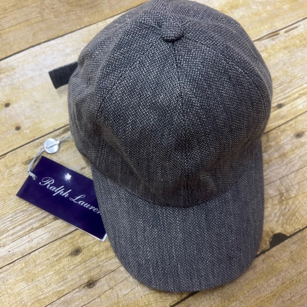 Ralph Lauren Purple Label Linen-Blend Twill Ball Cap